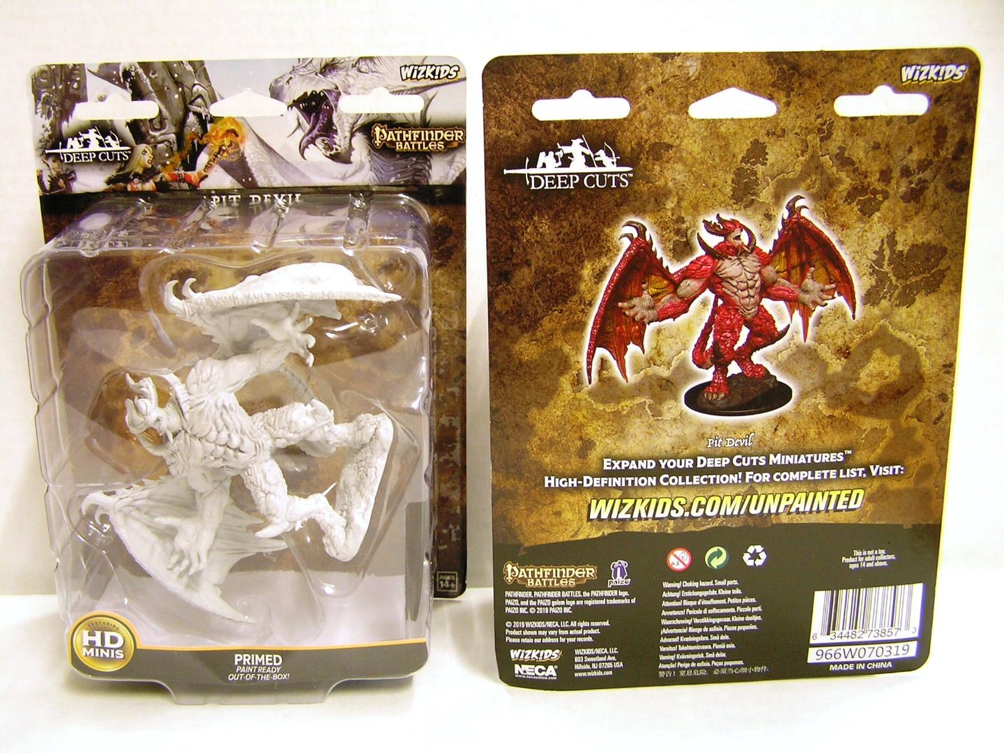 Pathfinder Battles Deep Cuts Unpainted Miniatures - Pit Devil