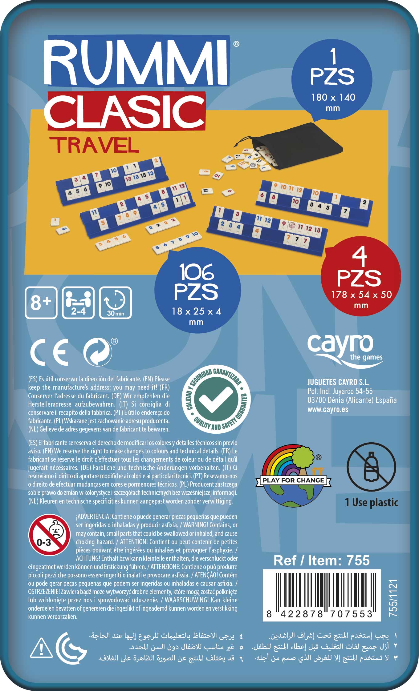 Rummi Clasic de viaje