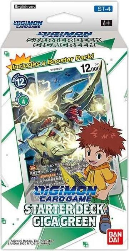 Digimon Card Game - Starter Deck Giga Green ST-4