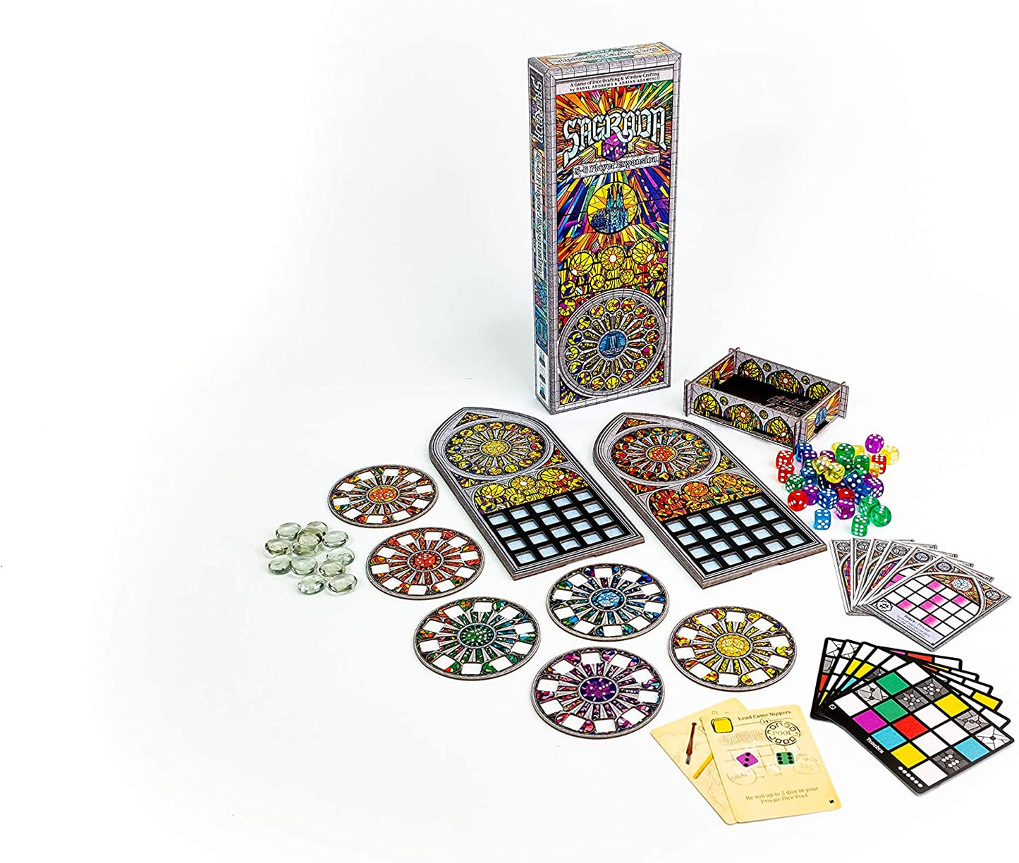 Sagrada: 5 y 6 jugadores