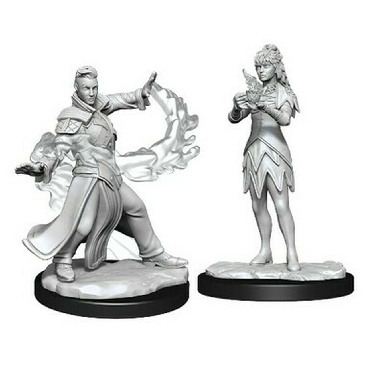 Magic: The Gathering Unpainted Miniatures: Killian & Dina