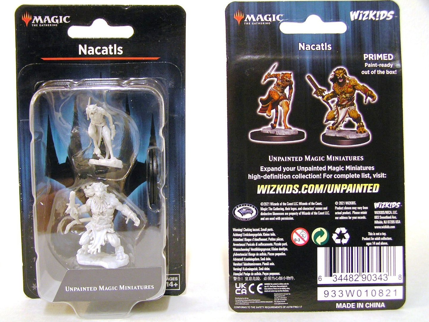 Magic: The Gathering Unpainted Miniatures: Wild Nacatls