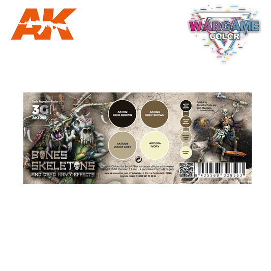 Wargame color set - Bones and Skeletons