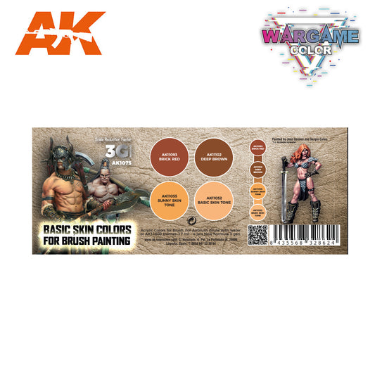 Wargame color set - Basic Skin Colors