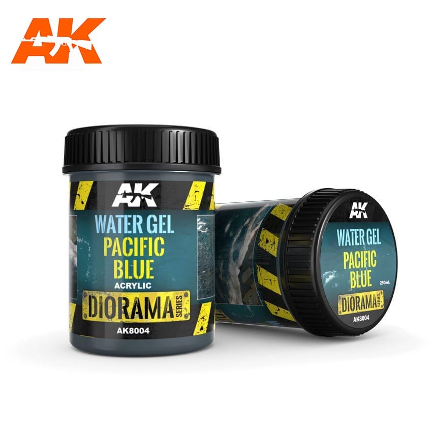 Water Gel: Pacific Blue - 250ml (Acrylic)