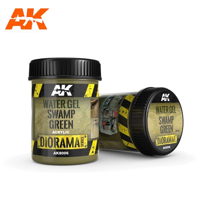 Water Gel: Swamp Green Effects - 250ml (Acrylic)