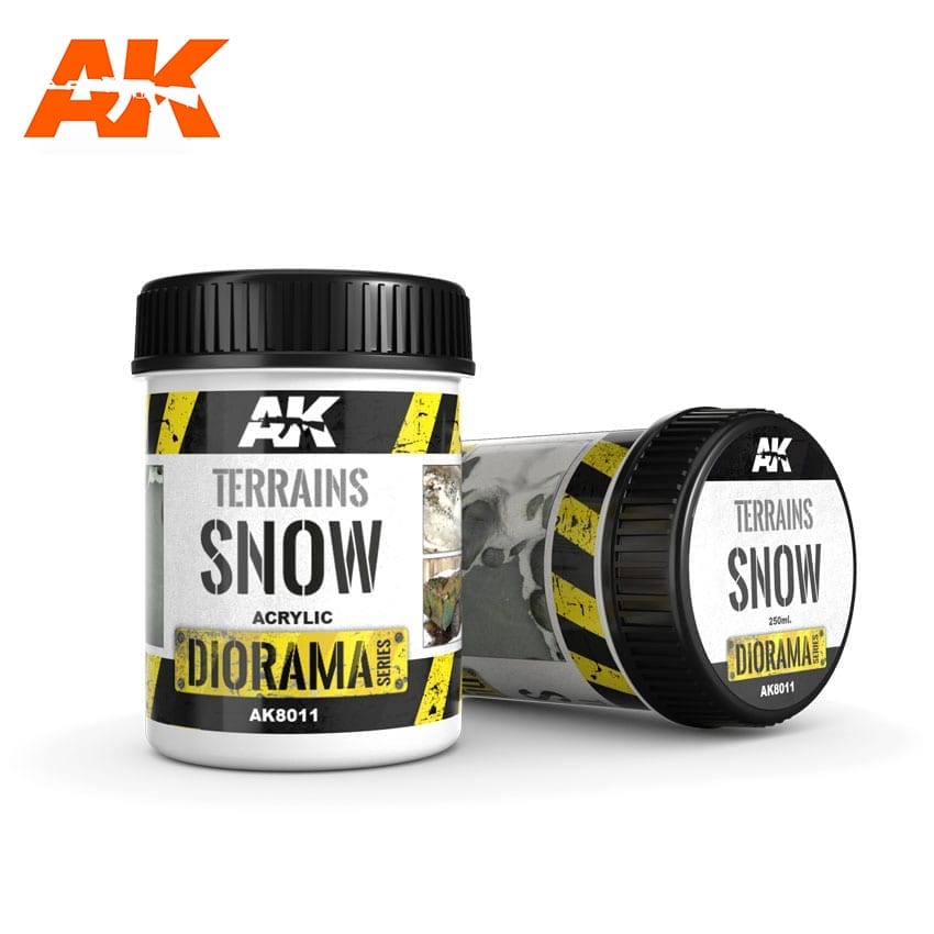 Terrains: Snow - 250ml (Acrylic)