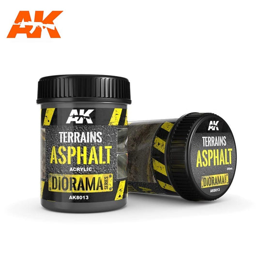 Terrains: Asphalt - 250ml (Acrylic)