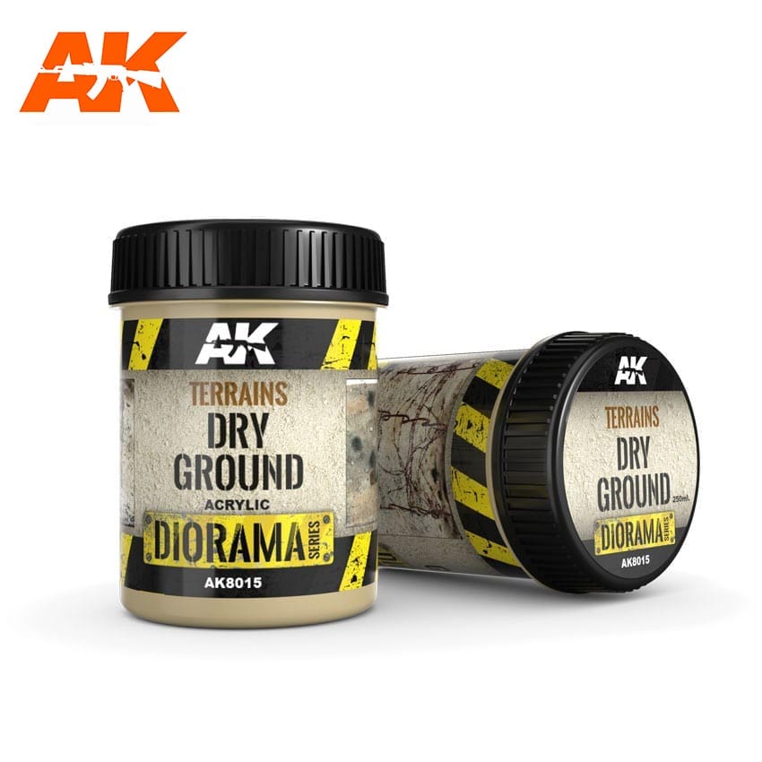 Terrains: Dry Ground - 250ml (Acrylic)