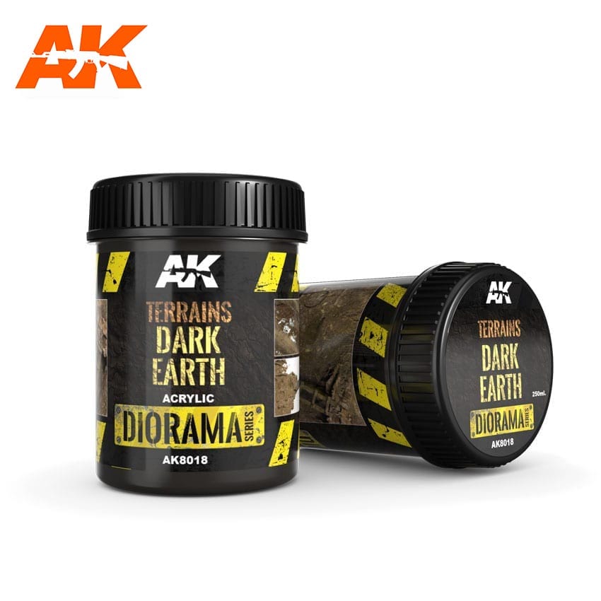 Terrains: Dark Earth - 250ml (Acrylic)