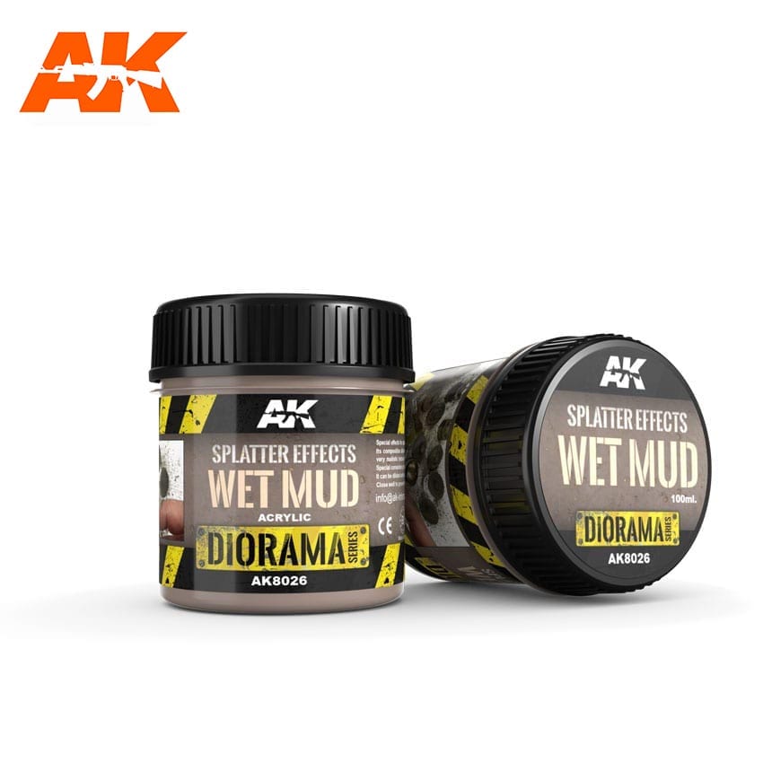 Splatter Effects: Wet Mud - 100ml - Base product (Acrylic)