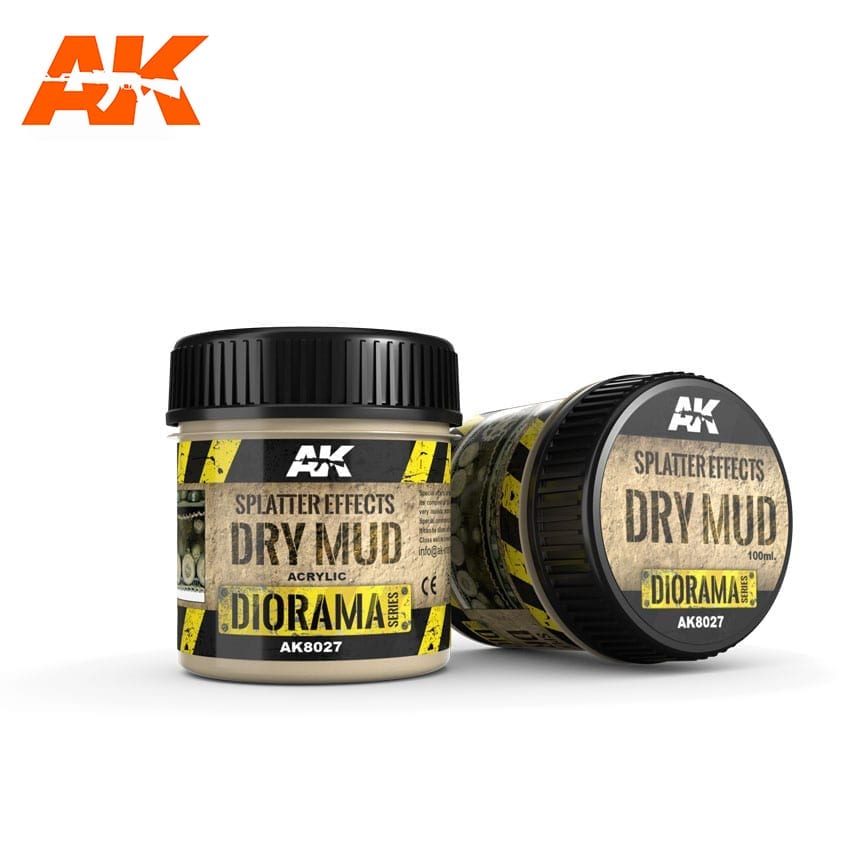 Splatter Effects: Dry Mud - 100ml (Acrylic)