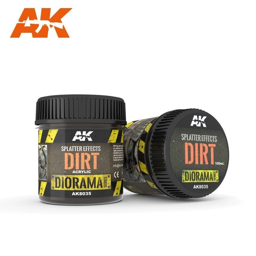 Splatter Effects: Dirt - 100ml (Acrylic)