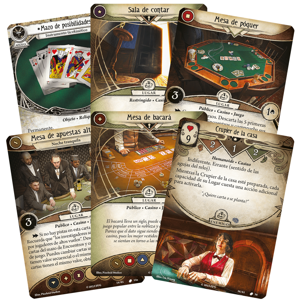 Fortuna e insensatez - Pack de escenario