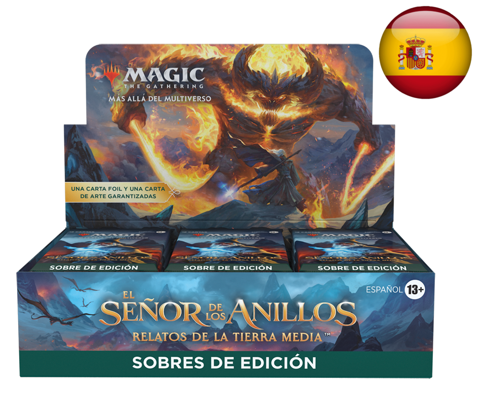Más allá del Multiverso: El Señor de los Anillos - Caja de sobres de edición (Español)