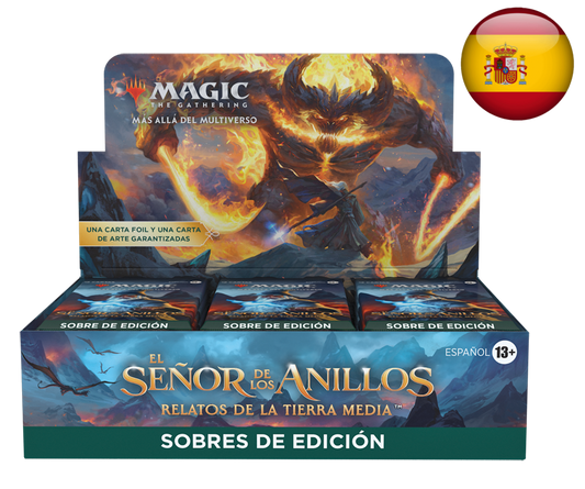 Más allá del Multiverso: El Señor de los Anillos - Caja de sobres de edición (Español)