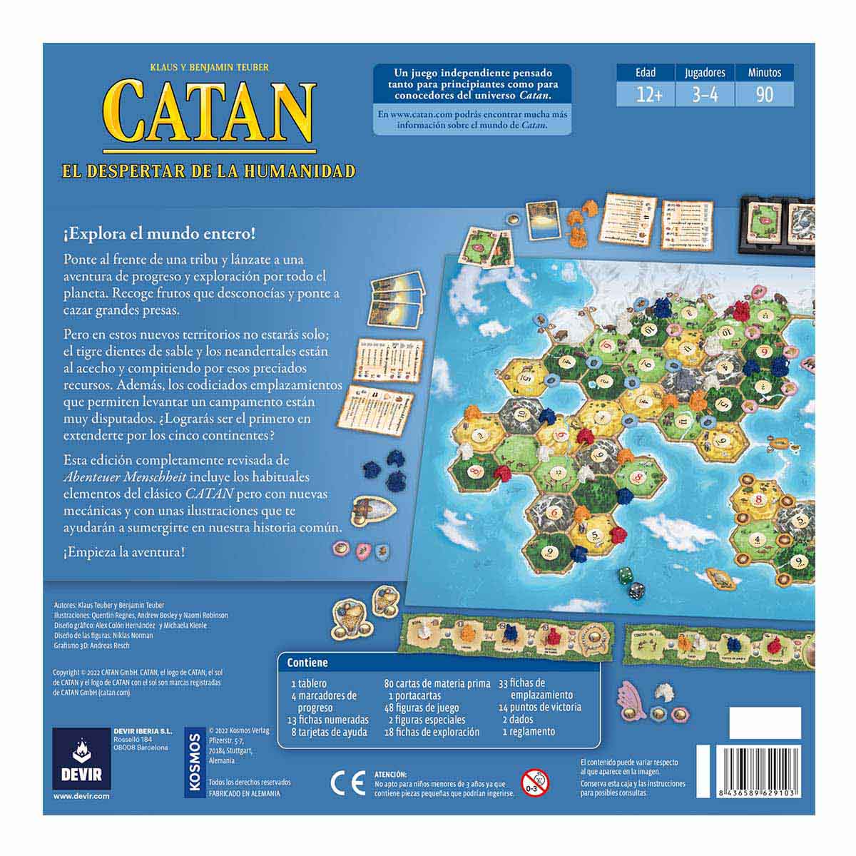 Catan: el despertar de la humanidad