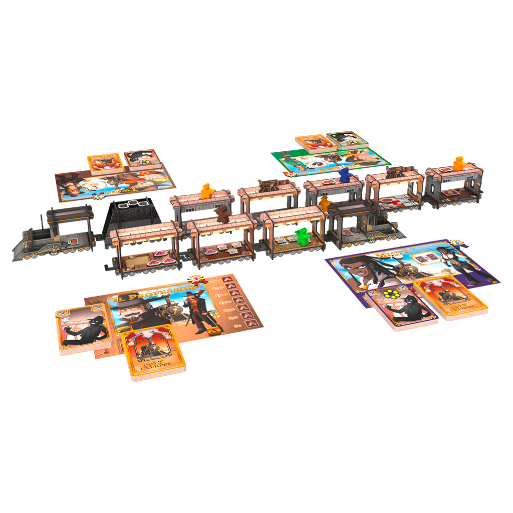 Colt Express: Escoltas y Tren Blindado