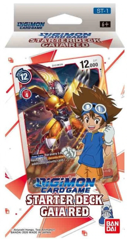 Digimon Card Game - Starter Deck Gaia Red ST-1