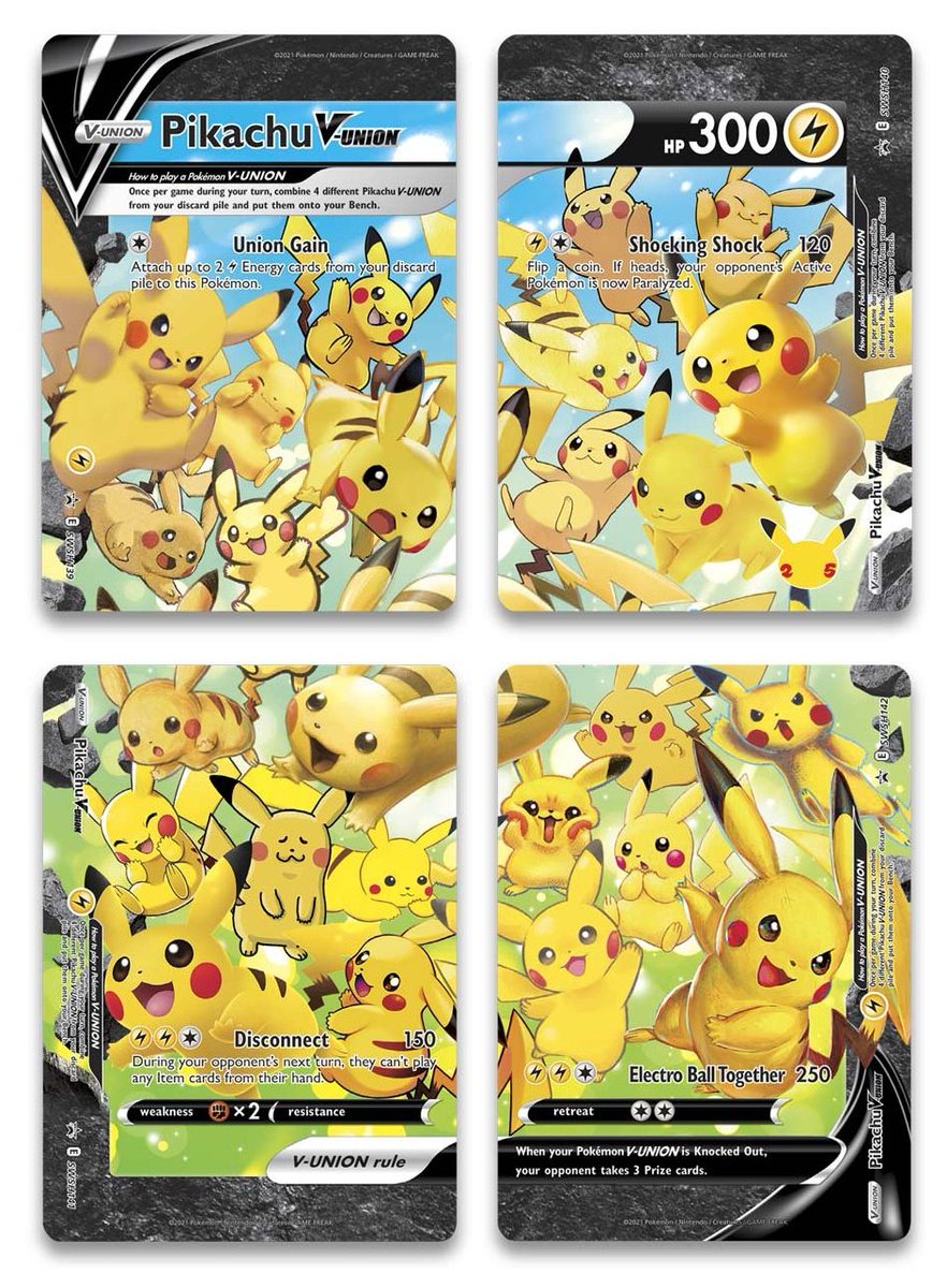 Pokémon TCG - Celebraciones Pikachu V Union Box (Español)