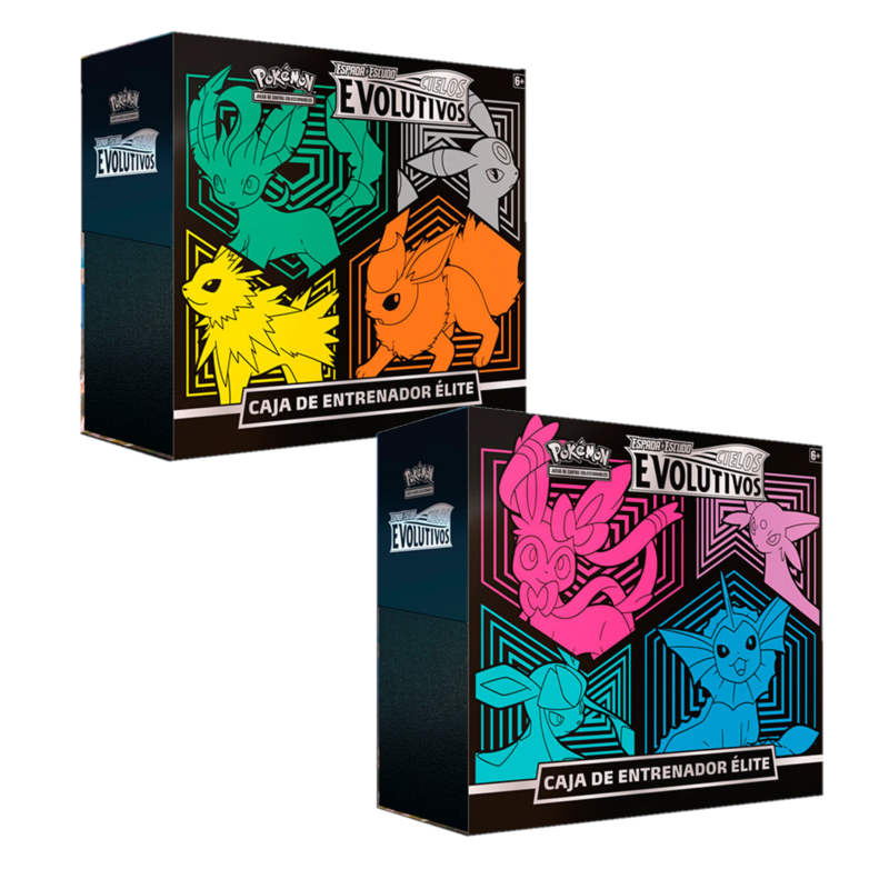 Pokémon TCG - Caja de Entrenador Élite Cielos Evolutivos