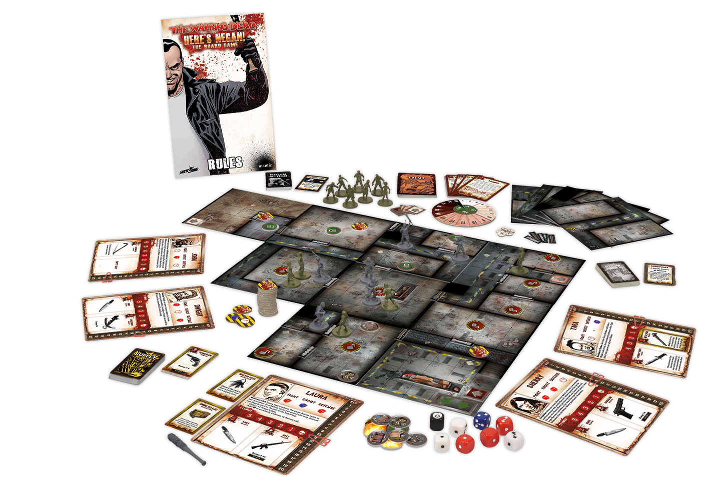 Here’s Negan Board Game (inglés)