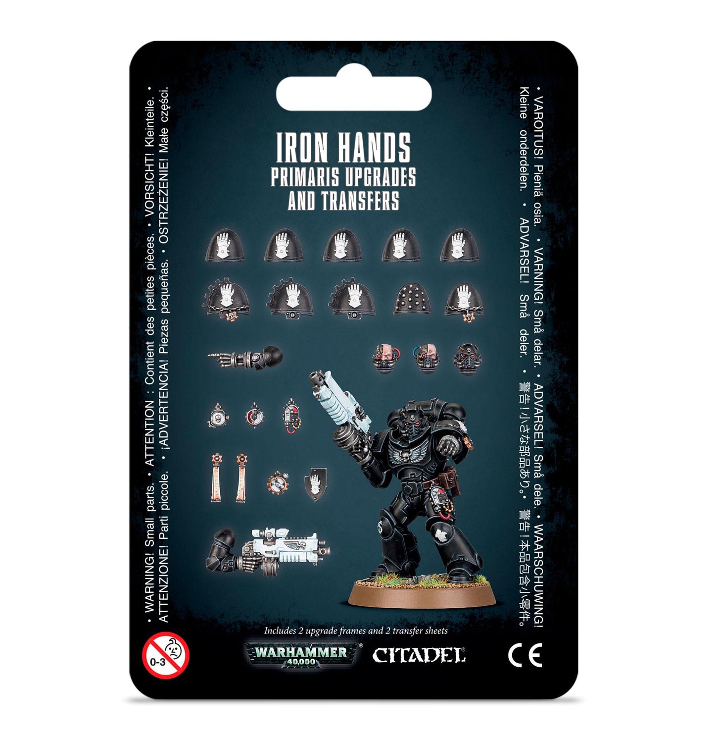 Mejoras y calcomanías de Primaris Iron Hands / Iron Hands Primaris Upgrades & Transfers