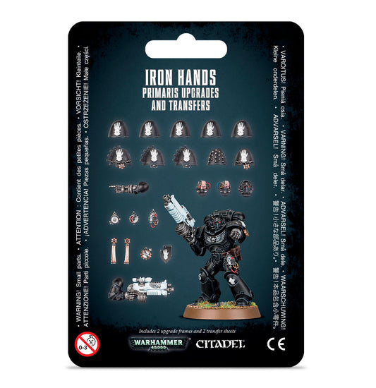 Mejoras y calcomanías de Primaris Iron Hands / Iron Hands Primaris Upgrades & Transfers