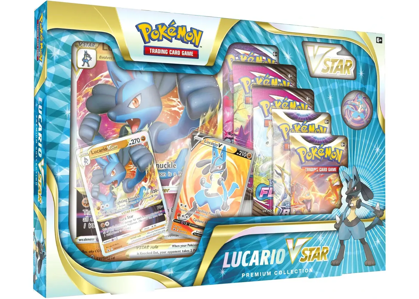 Pokémon TCG - Colección premium Lucario V-ASTRO (Español)