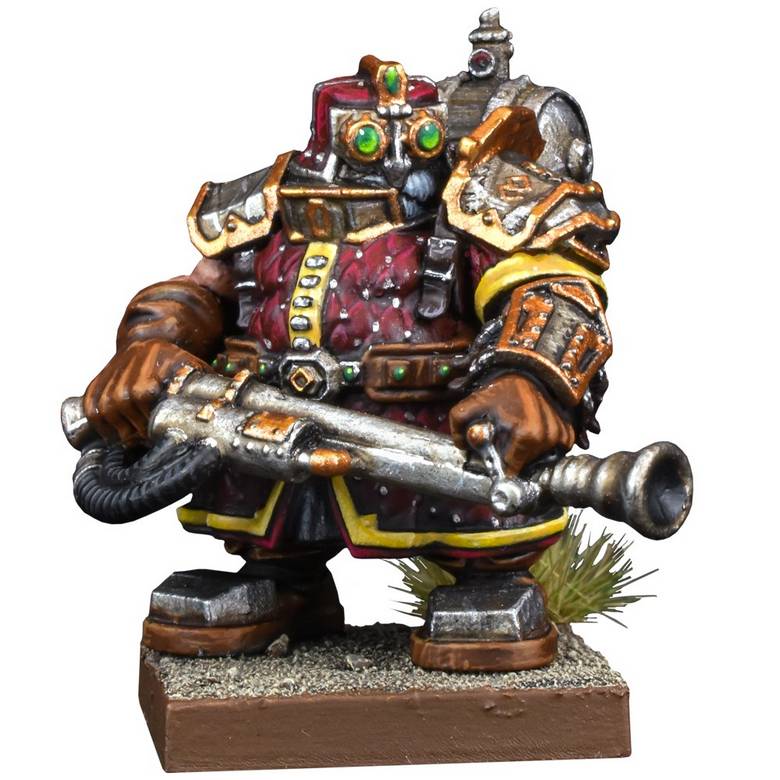 Dwarf Flame Priest (castellano)
