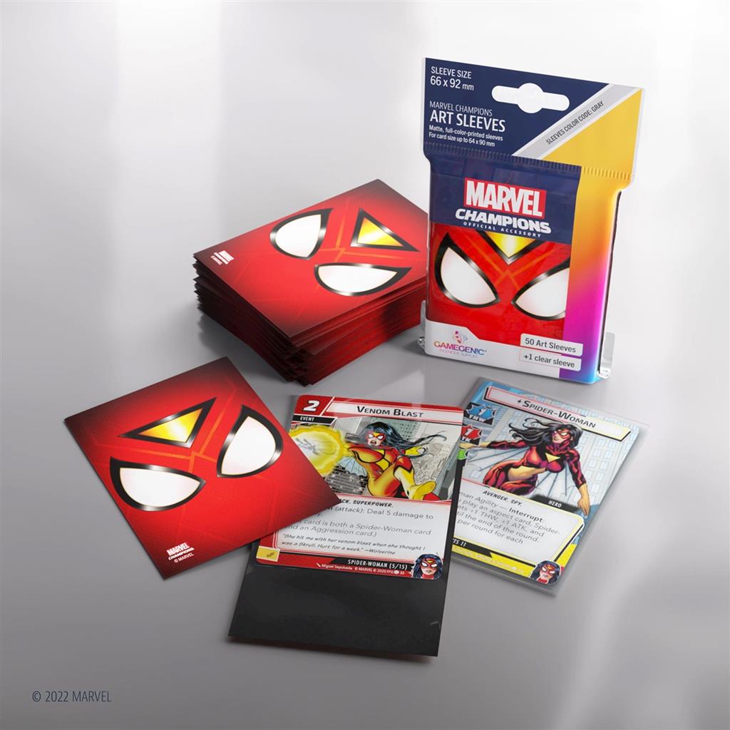 Marvel Champions Sleeves: Spider-Woman