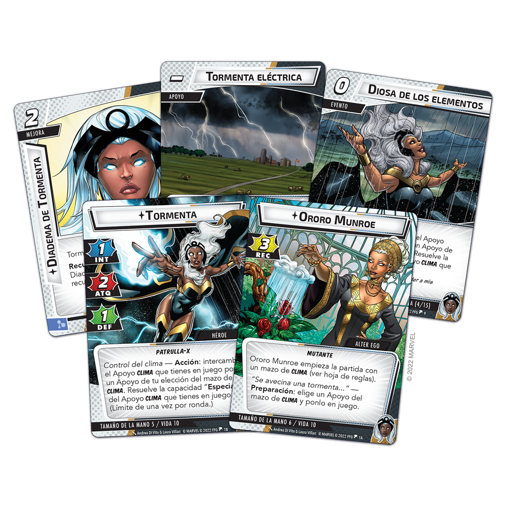 Marvel Champions: Storm - Pack de Héroe