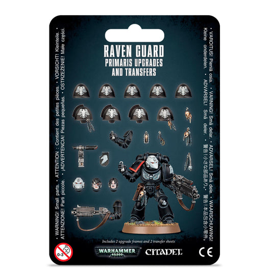 Mejoras y calcomanías de Primaris Raven Guard / Raven Guard Primaris Upgrades & Transfers