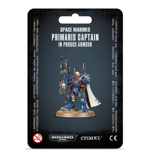 Primaris Captain en armadura Phobos