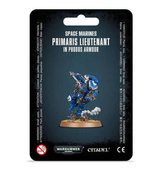 Primaris Lieutenant en armadura Phobos / Primaris Lieutenant en armadura Reiver