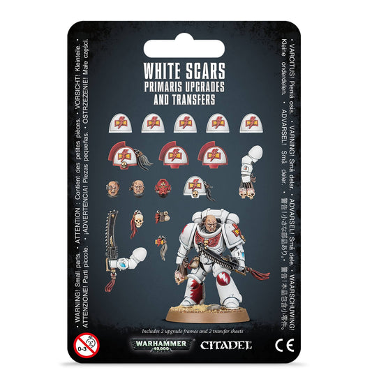 Mejoras y calcomanías de White Scars Primaris  / White Scars Primaris Upgrades & Tranfers