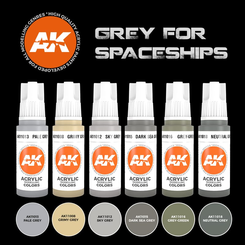 Grey for Spaceships Set