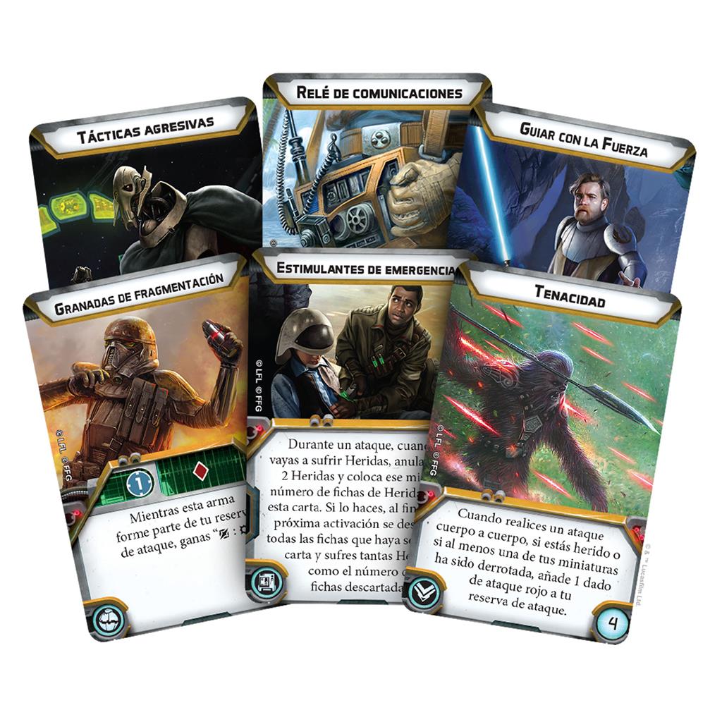 Star Wars Legión: Mazo de cartas de mejora