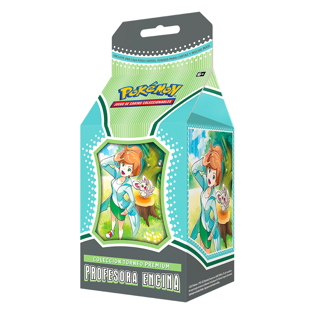 Pokémon TCG - Colección torneo premium Profesora Encina