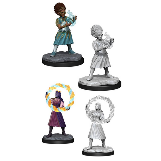 Magic: The Gathering Unpainted Miniatures: Rootha & Zimone