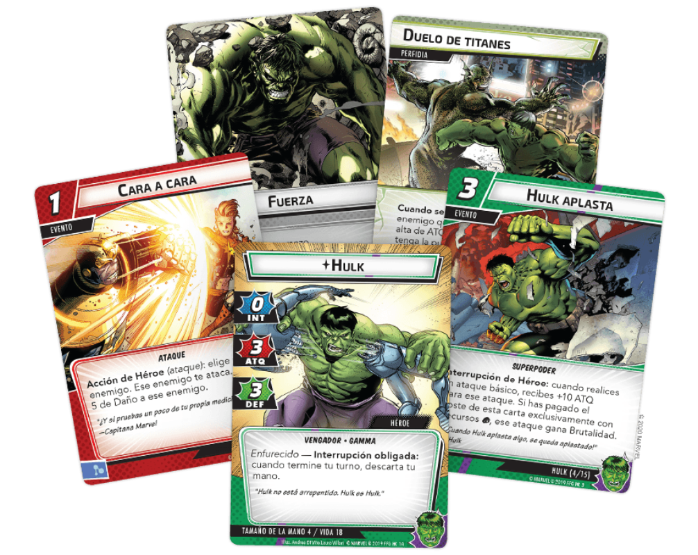 Marvel Champions: Hulk - Pack de Héroe