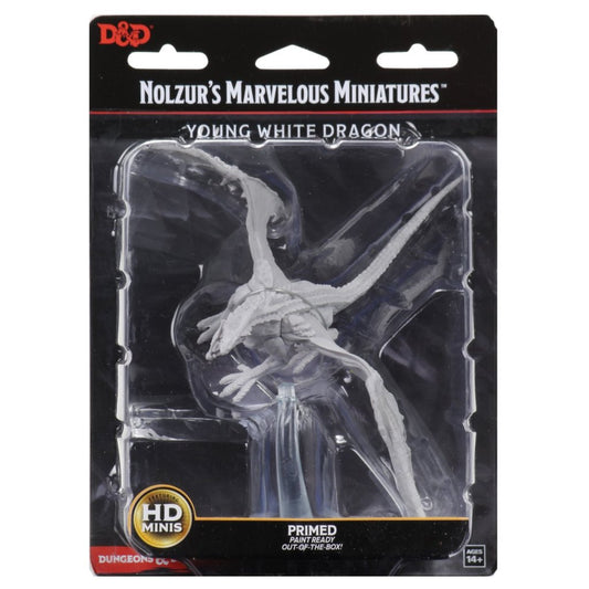 D&D Nolzur's Marvelous Miniatures - Young White Dragon