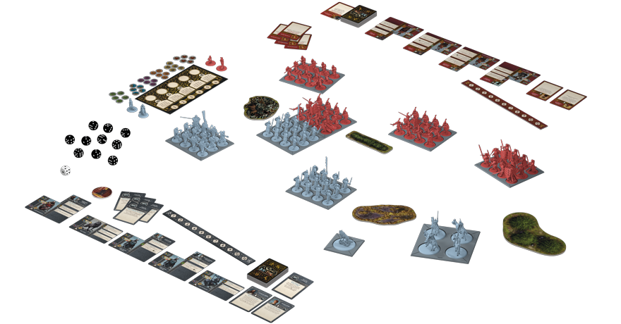 Canción de hielo y fuego: el juego de miniaturas