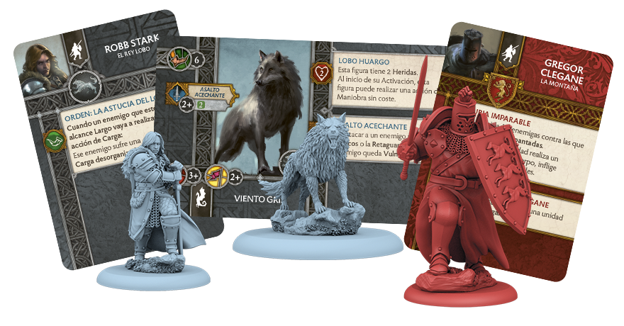 Canción de hielo y fuego: el juego de miniaturas