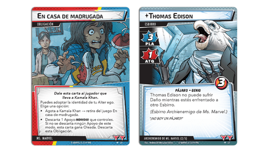 Marvel Champions: Ms. Marvel - Pack de Héroe