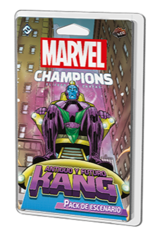 Marvel Champions: Antiguo y futuro Kang - Pack de Escenario