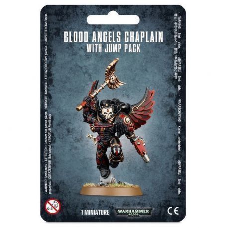 Capellán con Propulsor de Salto / Blood Angels Chaplain With Jump Pack