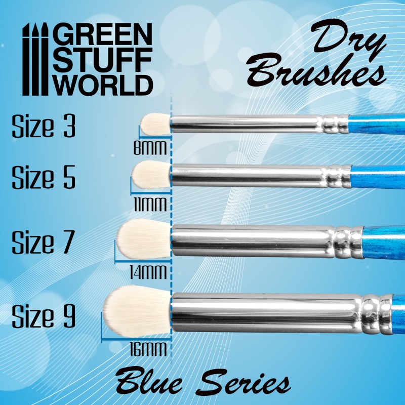 Green Stuff World - Blue Series (Pincel seco)