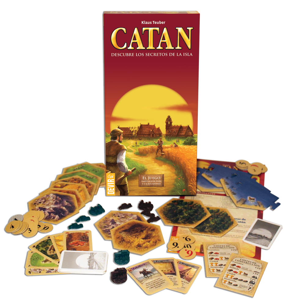 Catan - Ampliación 5-6 Jugadores