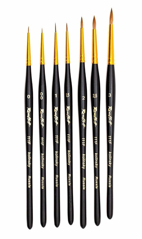Roubloff Fine-Art Brush - 111F (Mango ergonómico)
